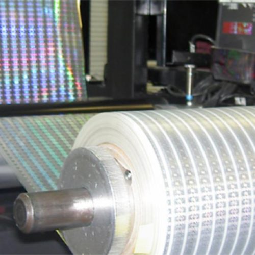 Embossing-of-Hologram